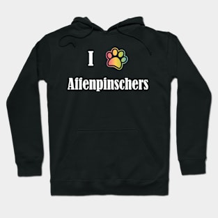 I Heart Affenpinschers | I Love Affenpinschers Hoodie